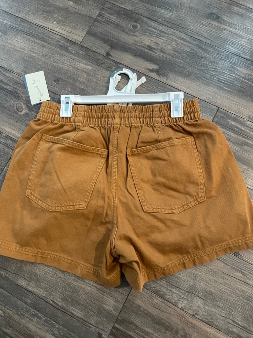 Universal Thread Rust-Orange Drawstring Utility Shorts - Picture 2 of 2